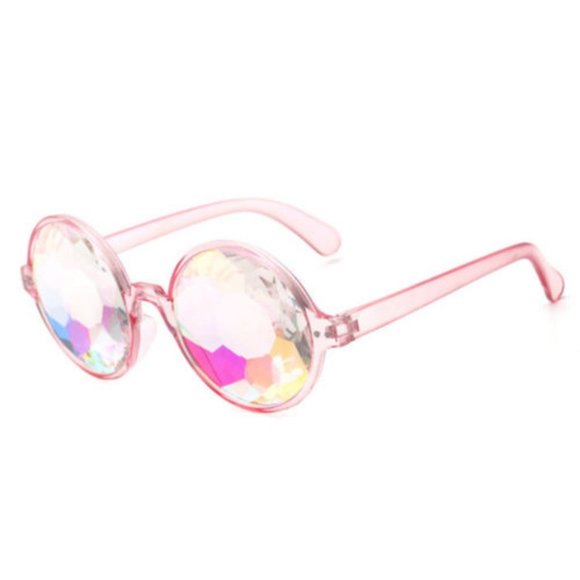 Sunglasses Kaleidoscope Rainbow Prism glasses - Picture 6 of 7